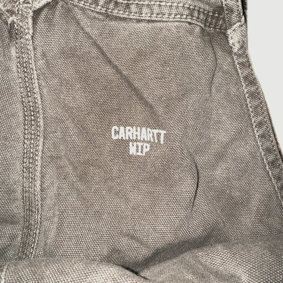 Gray Unisex Carhartt Overalls - Durable and Comfortable Workwear - Large - Picture 3 of 4